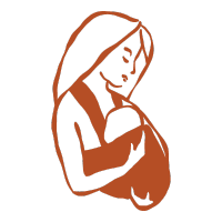 Momme Baby Wearing Illustration