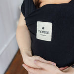 Momme | Newborn Kangaroo Wrap in Midnight blue-black