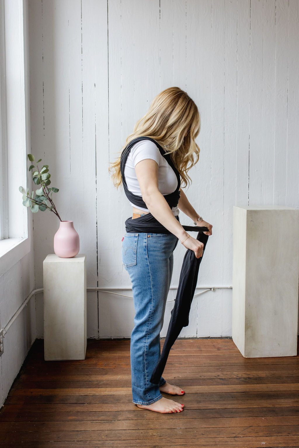 Momme Wrap Tutorial | Step 4 Wrap Around the front