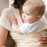 Momme | high-quality Newborn Kangaroo Wrap in milk
