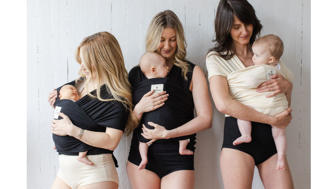 Momme Collection of sustainable and high-quality postpartum products